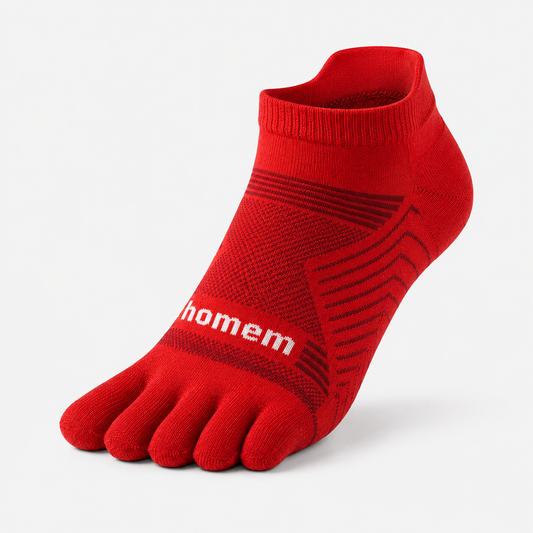 Chaussette HOMEM 5 orteils - Rouge